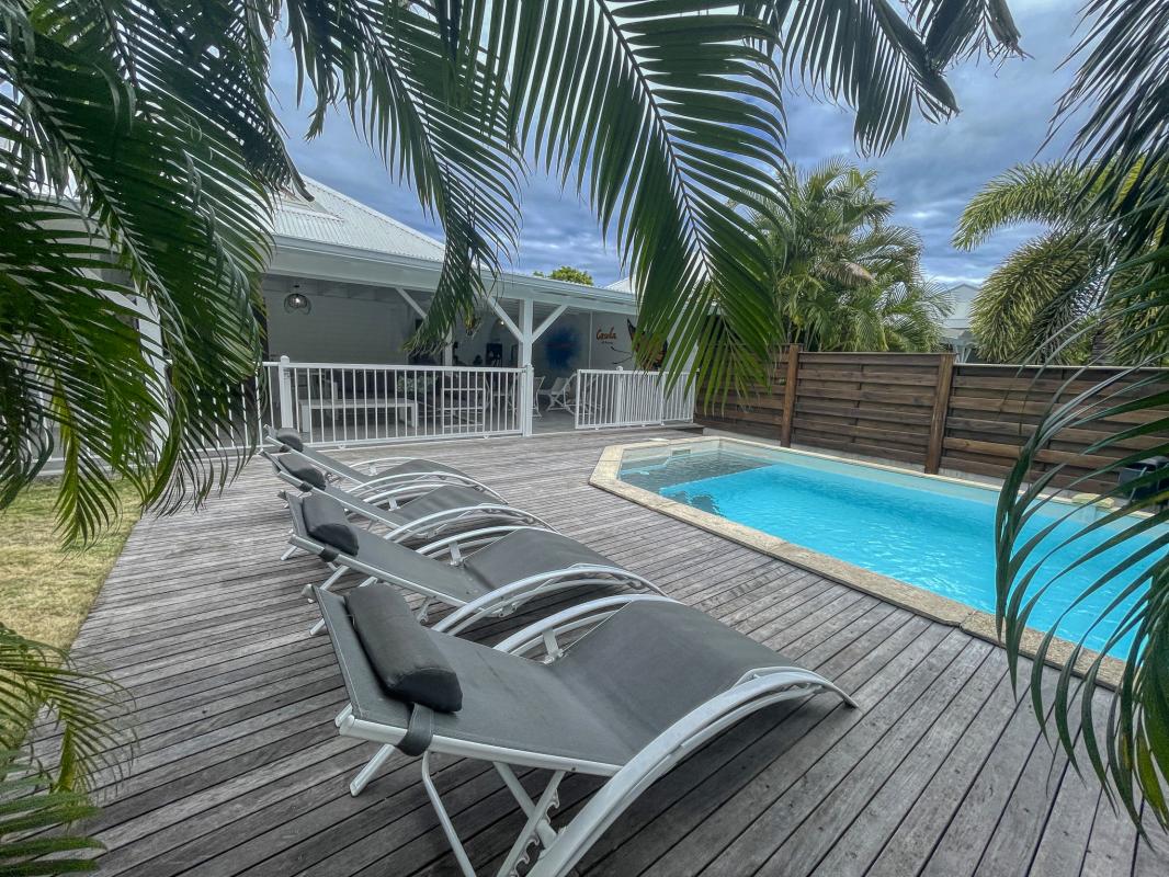 Location villa avec piscine Saint François Guadeloupe_ Piscine - 2